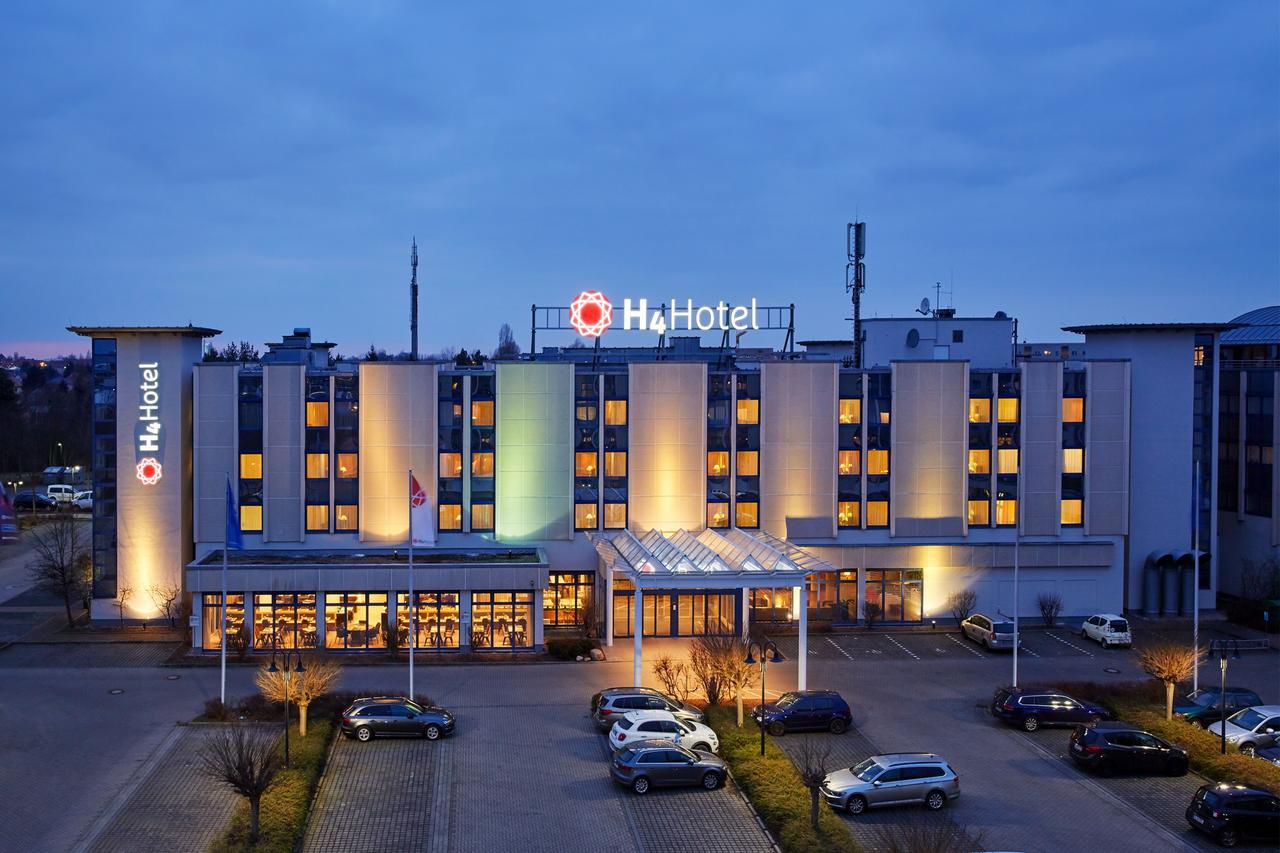 H4 Hotel Leipzig Exteriör bild